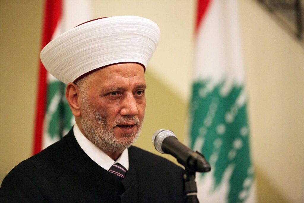 Lebanon’s Grand Mufti says there can be no change in authorities system – Center East Monitor