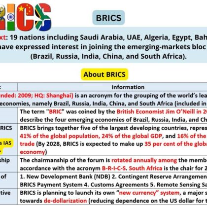 BRICS assertion not sufficient, India has to work for the workforce