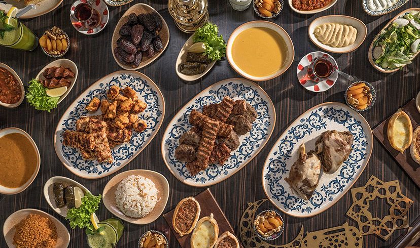 Ramadan delicacies in Turkish Village