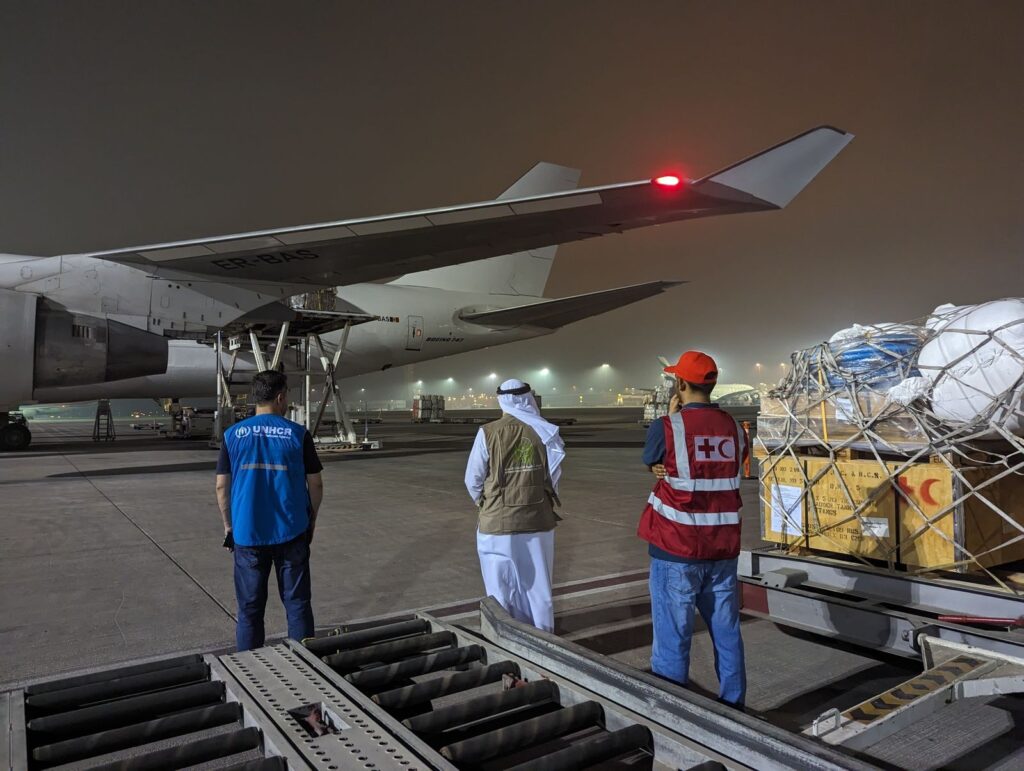 Mohammed bin Rashid orders third airlift of emergency support to Libya as a part of ongoing humanitarian efforts