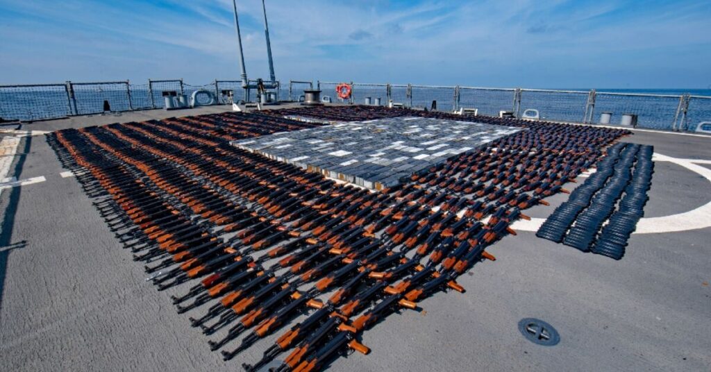 US offers seized Iranian ammunition to Ukraine: navy