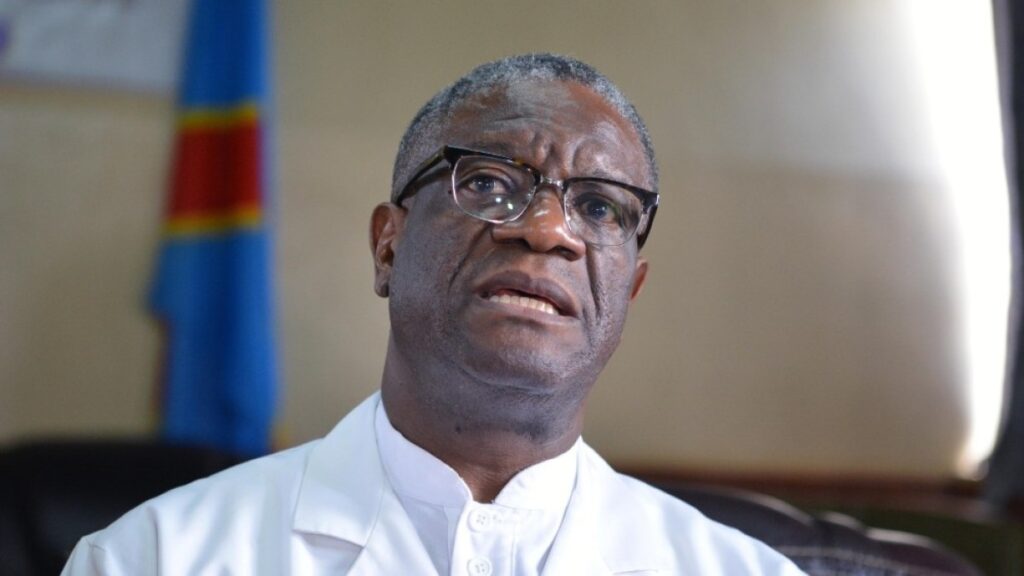 Denis Mukwege, Nobel Prize winner DRC, publicizes presidential bid |  Elections Information