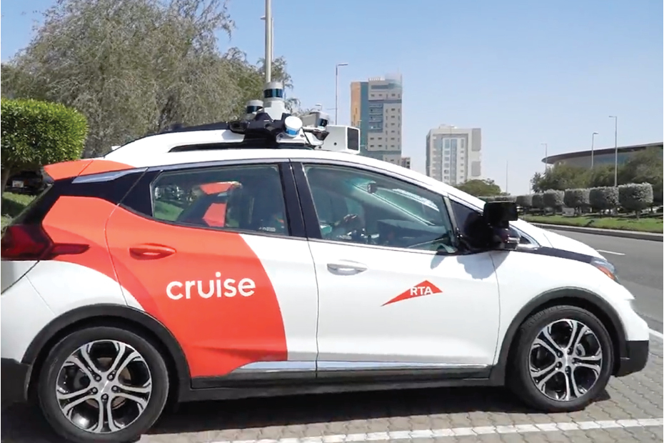 Dubai RTA assessments self-driving taxi: Cruise AV in Jumeirah