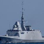 The French Navy shoots down two drones over the Pink Sea