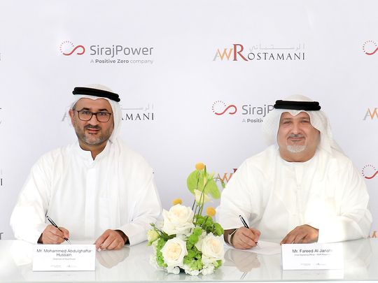 AW Rostamani Group will energy 4 of its places with photo voltaic power