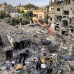 Gaza refugee camp in ruins after Israeli assault