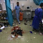 Chaos in hospitals in South Gaza after new Israeli assaults