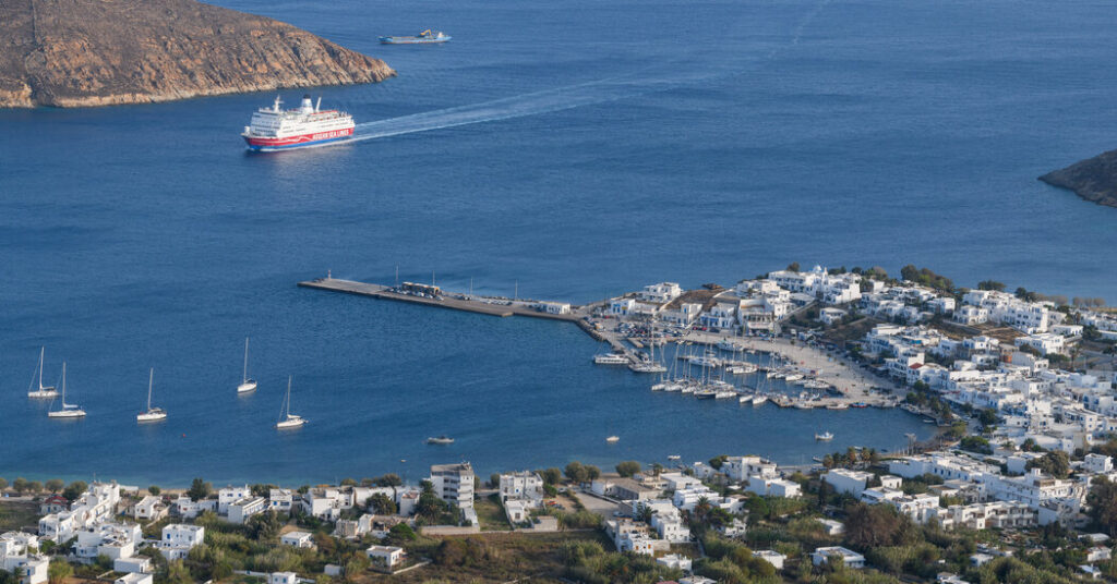 As growth modifications the character and tradition of the Greek islands, native residents retreat