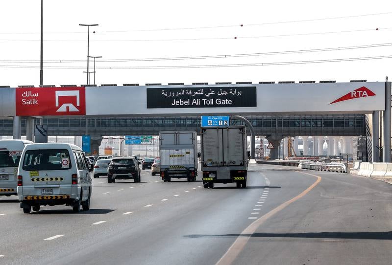 Dubai proclaims two new toll gates for the Salik Street