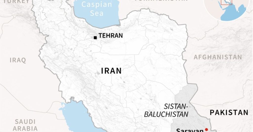 Baluchistan, explosive area on the border between Iran and Pakistan