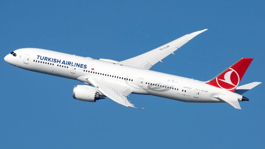 Turkish Airways Boeing 787-9 Enterprise Class from Istanbul to Dubai