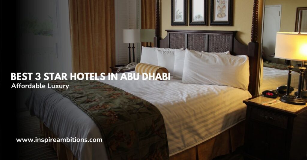 Reasonably priced luxurious greatest 3 star lodges in Abu Dhabi for each traveler